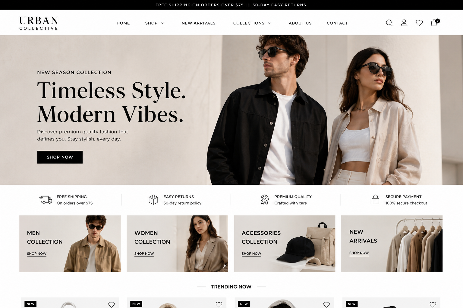 Shopify Store Development for Fashion Brand